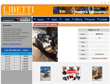 Tablet Screenshot of libetti.com